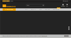 Desktop Screenshot of personaliza.es