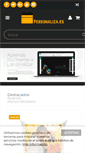Mobile Screenshot of personaliza.es